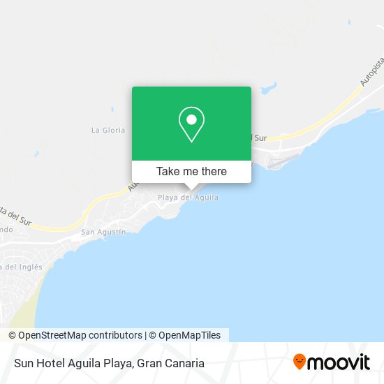 mapa Sun Hotel Aguila Playa