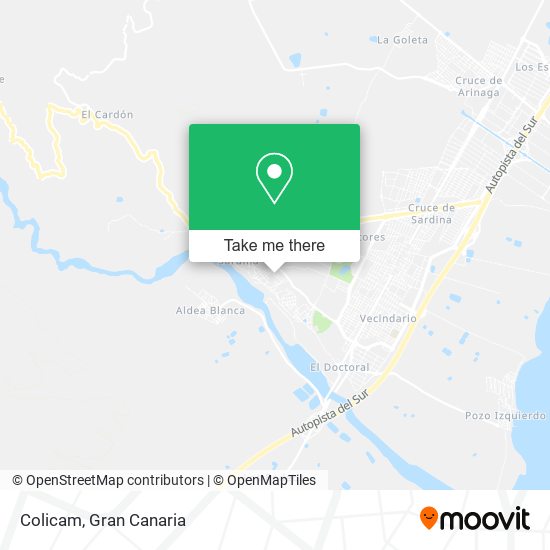 Colicam map