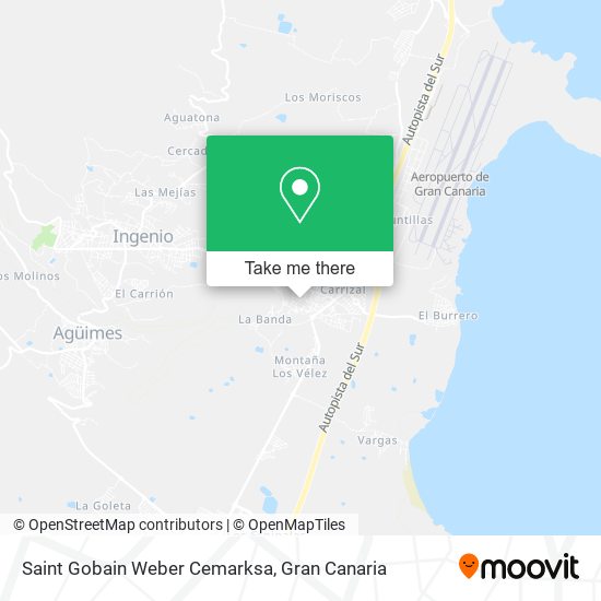 Saint Gobain Weber Cemarksa map