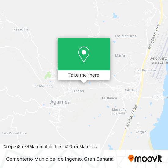 Cementerio Municipal de Ingenio map