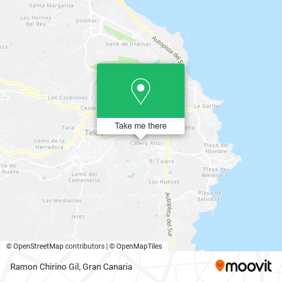 Ramon Chirino Gil map