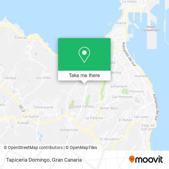 Tapiceria Domingo map