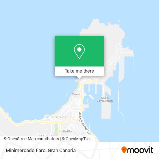 mapa Minimercado Faro