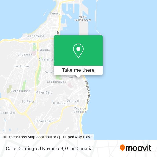 Calle Domingo J Navarro 9 map