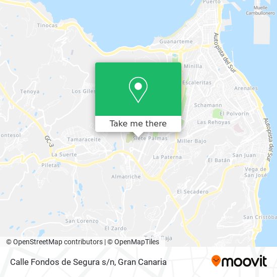 Calle Fondos de Segura s/n map