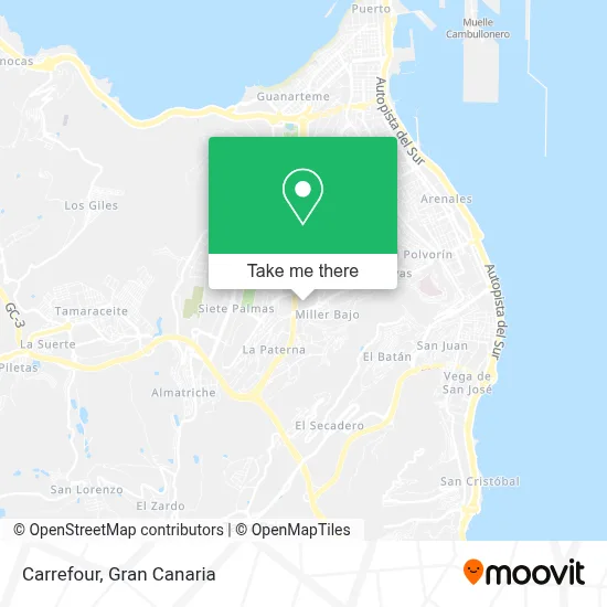 Carrefour map