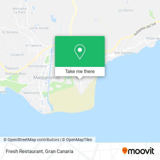 Fresh Restaurant map