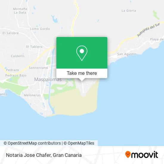 Notaria Jose Chafer map