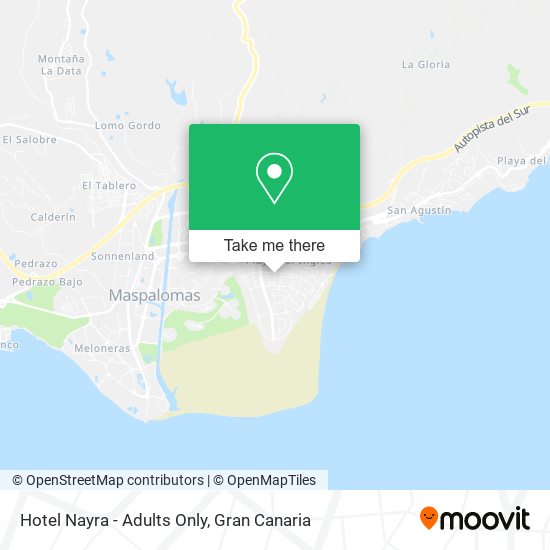 Hotel Nayra - Adults Only map