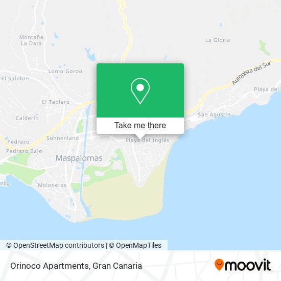 Orinoco Apartments map