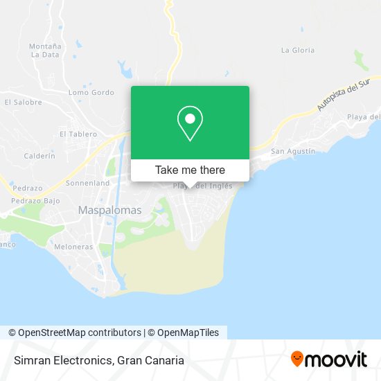 Simran Electronics map