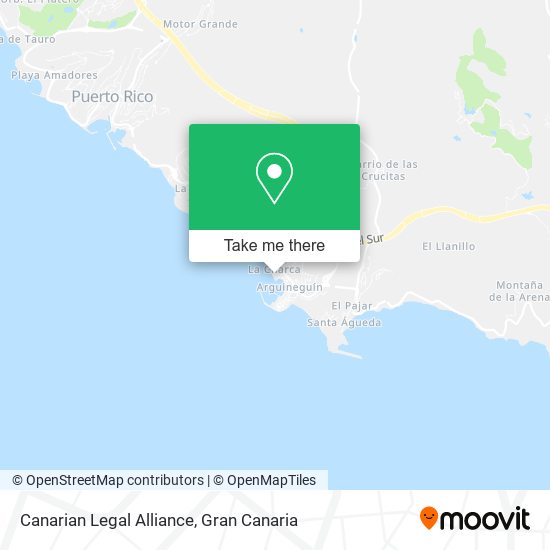 mapa Canarian Legal Alliance