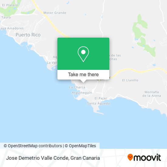 mapa Jose Demetrio Valle Conde