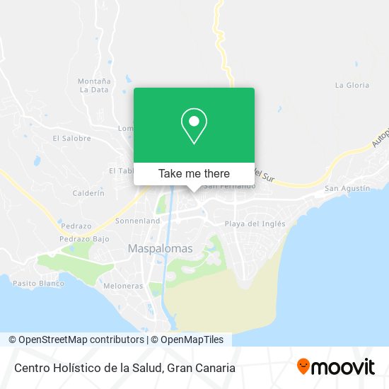 Centro Holístico de la Salud map