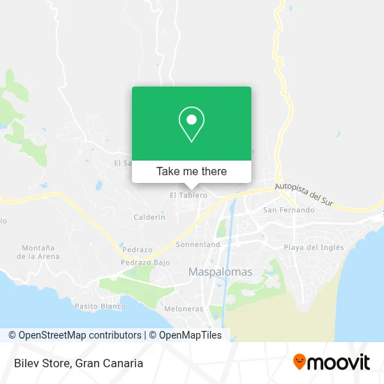 Bilev Store map