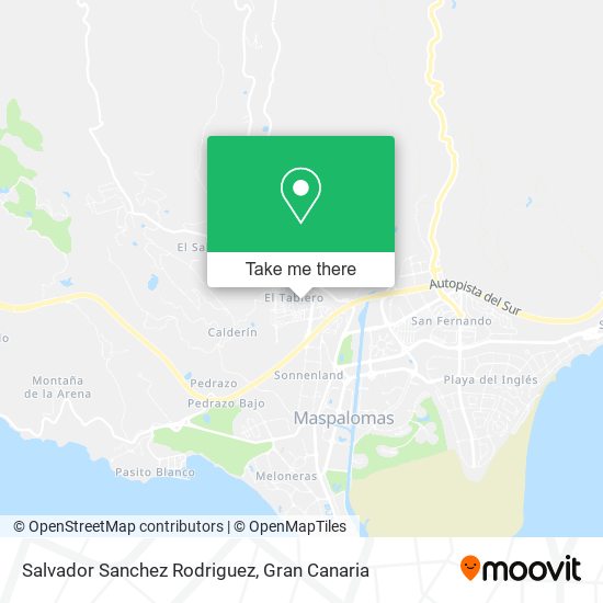 Salvador Sanchez Rodriguez map