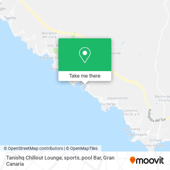 mapa Tanishq Chillout Lounge, sports, pool Bar