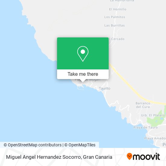 Miguel Angel Hernandez Socorro map