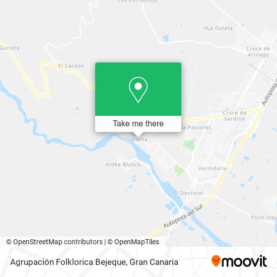 Agrupación Folklorica Bejeque map