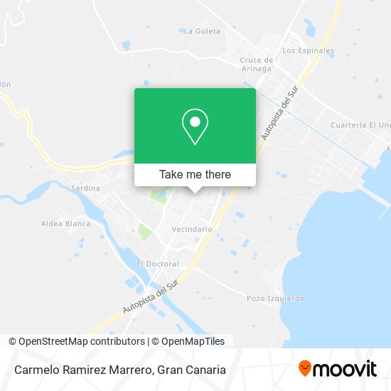 Carmelo Ramirez Marrero map