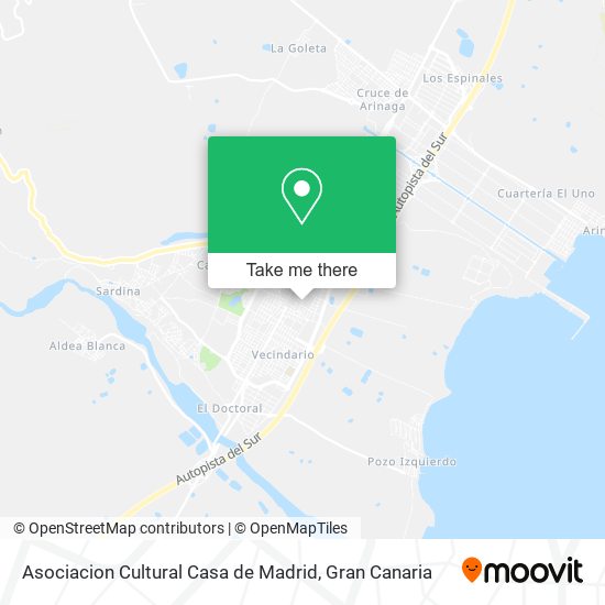 Asociacion Cultural Casa de Madrid map