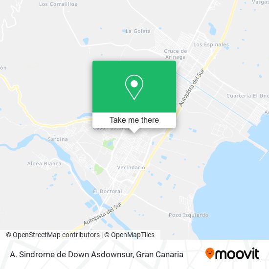 A. Sindrome de Down Asdownsur map