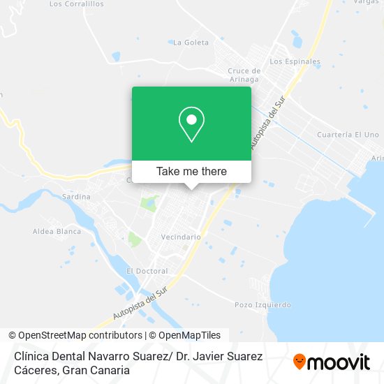Clínica Dental Navarro Suarez/ Dr. Javier Suarez Cáceres map