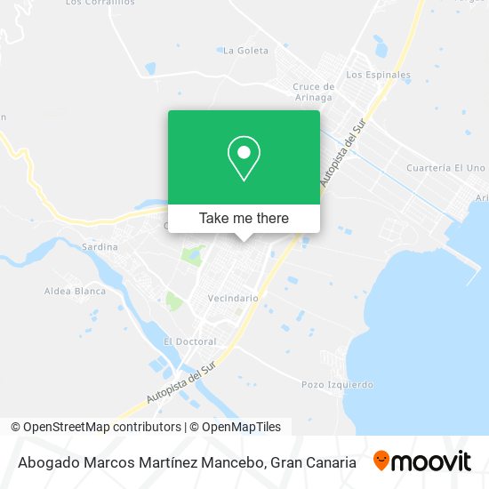 Abogado Marcos Martínez Mancebo map