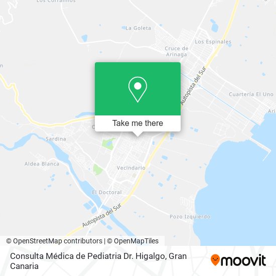 Consulta Médica de Pediatria Dr. Higalgo map