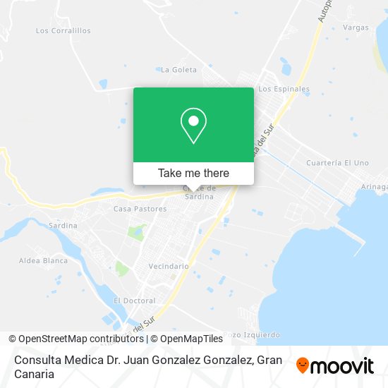Consulta Medica Dr. Juan Gonzalez Gonzalez map