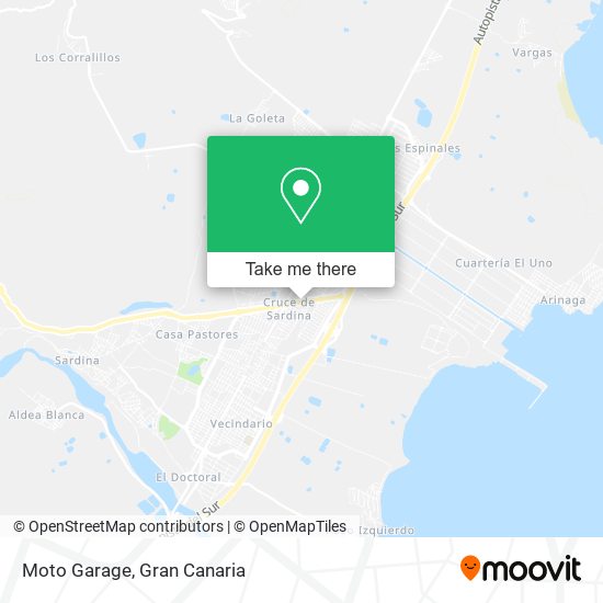 Moto Garage map