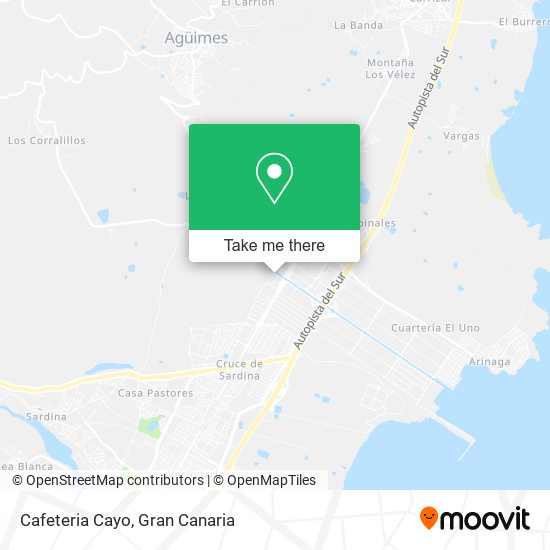 Cafeteria Cayo map