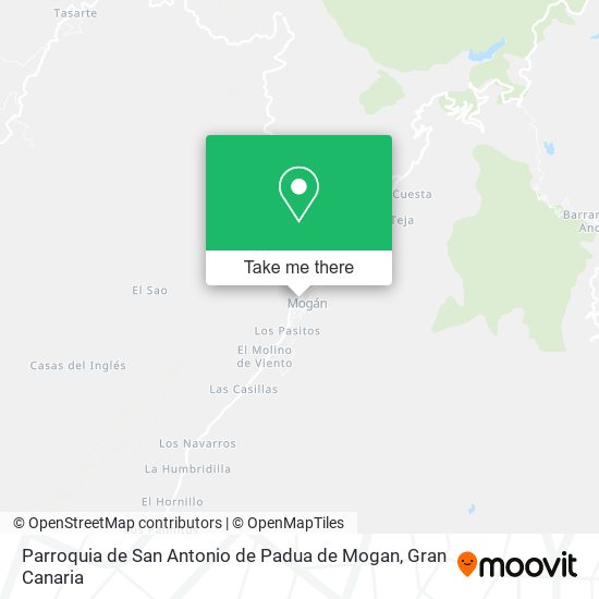 Parroquia de San Antonio de Padua de Mogan map
