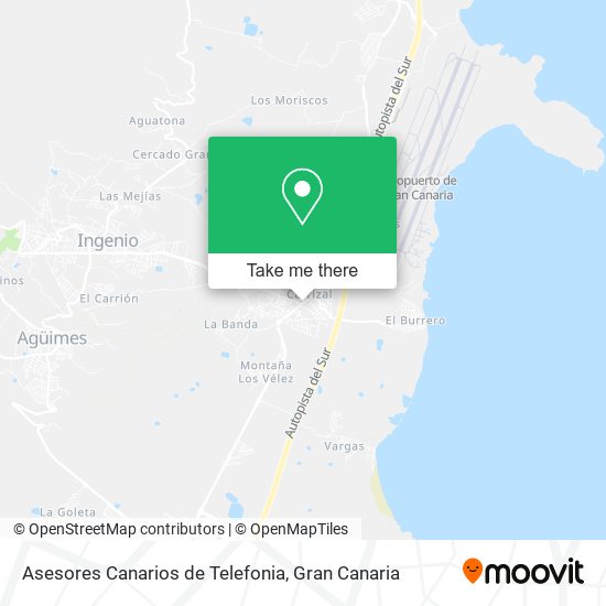 mapa Asesores Canarios de Telefonia