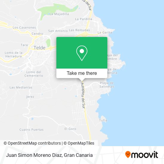 Juan Simon Moreno Diaz map