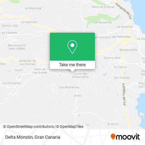 Delta Monzón map