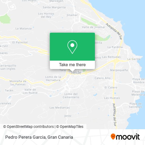 Pedro Perera Garcia map