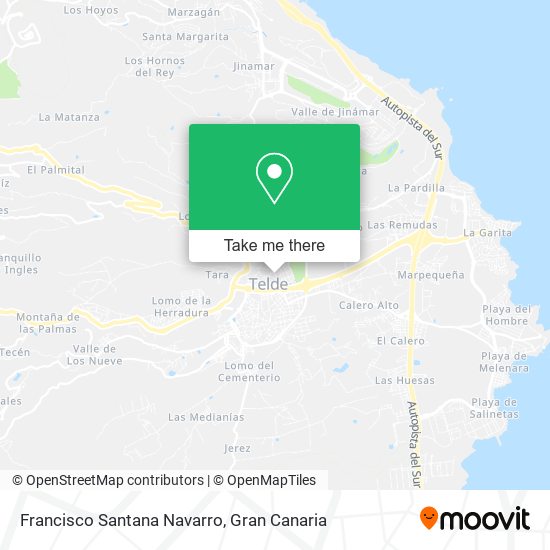 mapa Francisco Santana Navarro