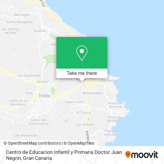 Centro de Educacion Infantil y Primaria Doctor Juan Negrin map