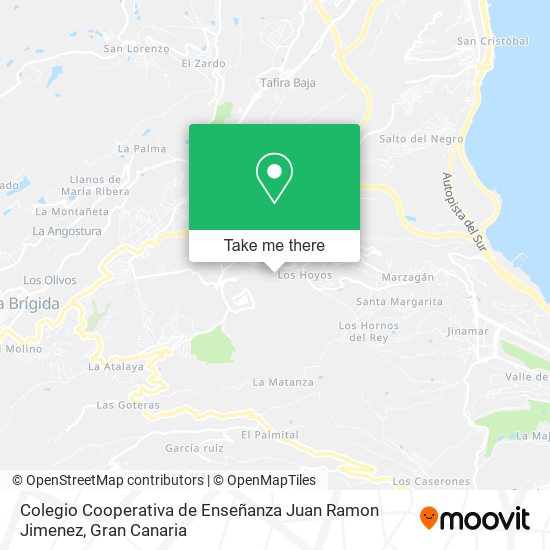 Colegio Cooperativa de Enseñanza Juan Ramon Jimenez map