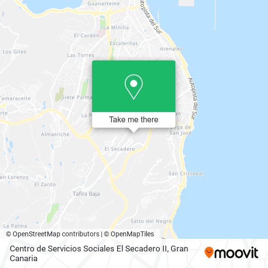 Centro de Servicios Sociales El Secadero II map