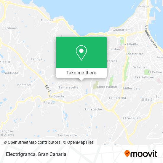 Electrigranca map