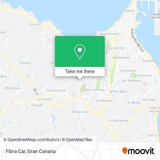 Fibra Car map