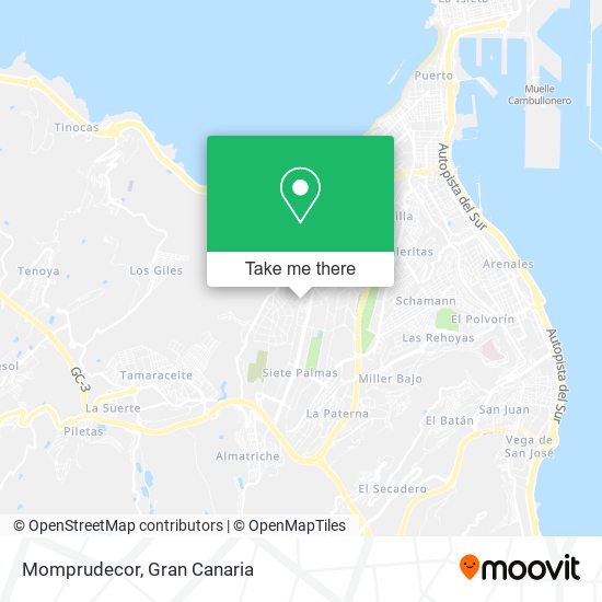 Momprudecor map