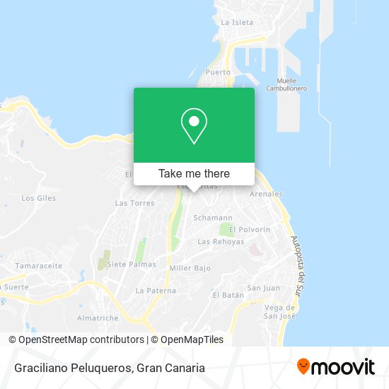 Graciliano Peluqueros map