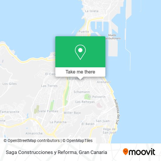 mapa Saga Construcciones y Reforma