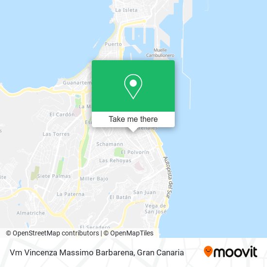 Vm Vincenza Massimo Barbarena map