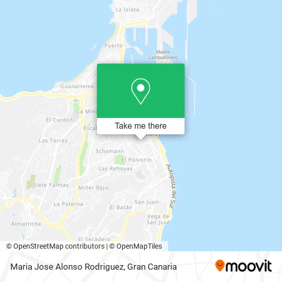 Maria Jose Alonso Rodriguez map