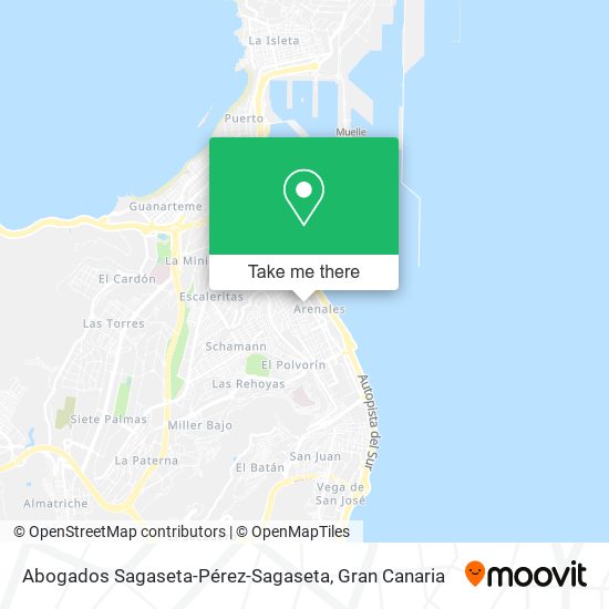 Abogados Sagaseta-Pérez-Sagaseta map