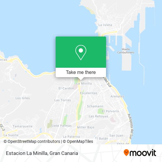 Estacion La Minilla map